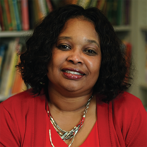 headshot photo of angela lampkin