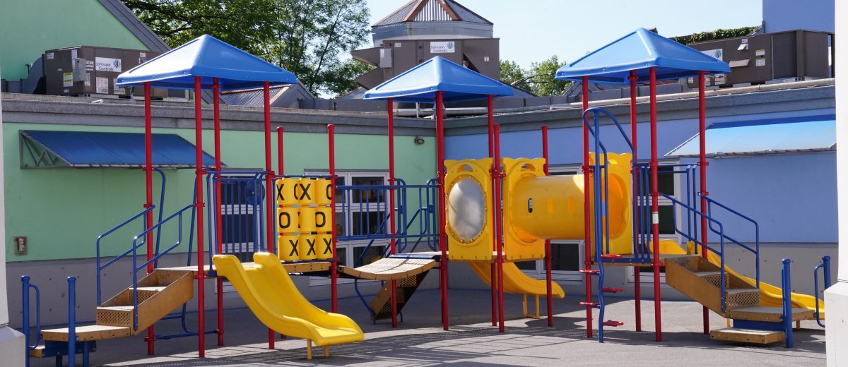 photo of educare playground equipment